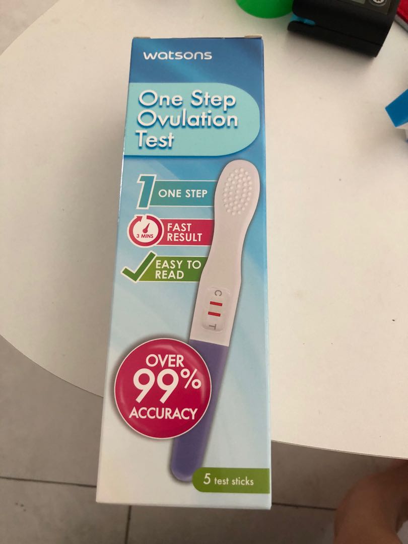 Watsons One Step Ovulation Test Kit, Health & Nutrition, Medical