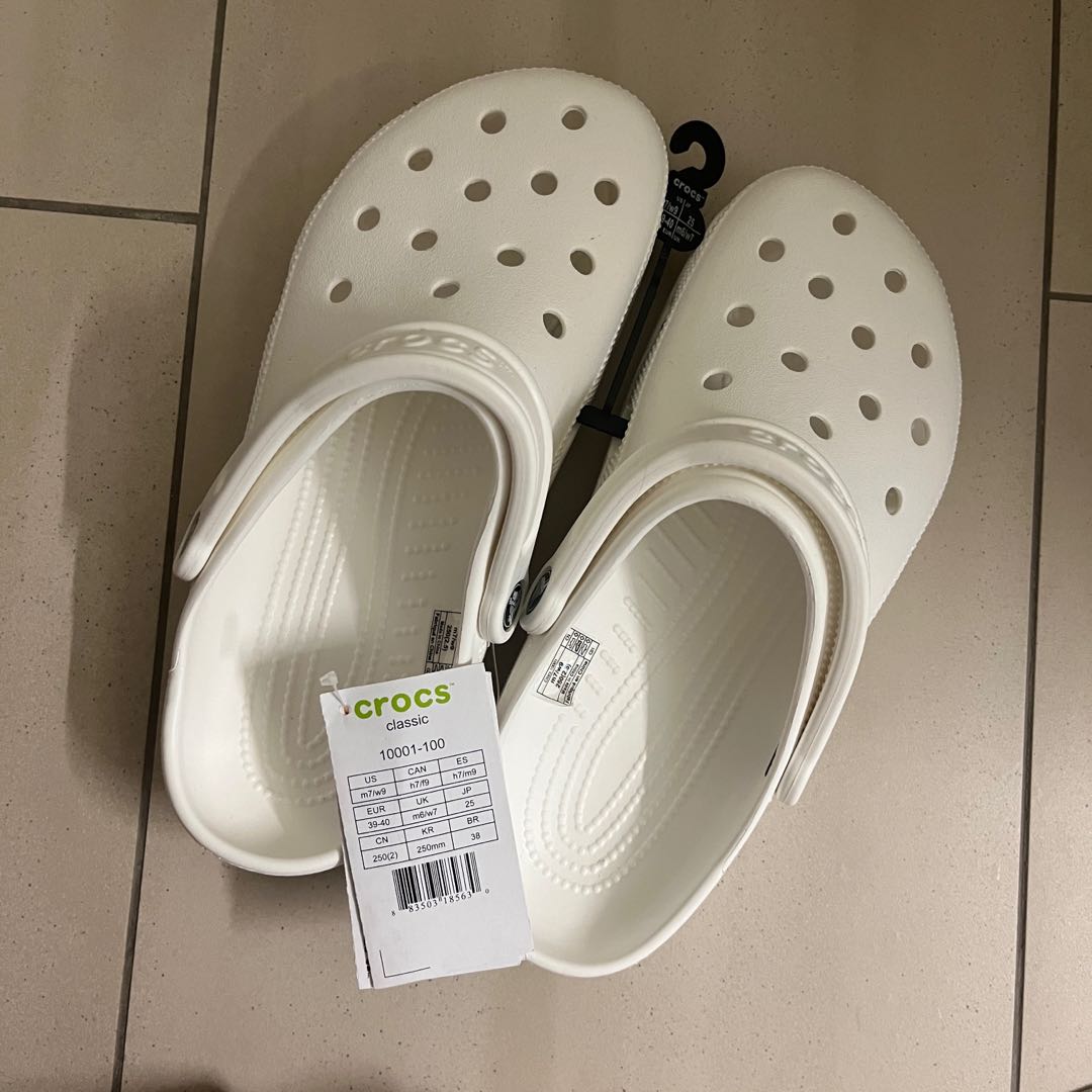 White crocs cheap cheap