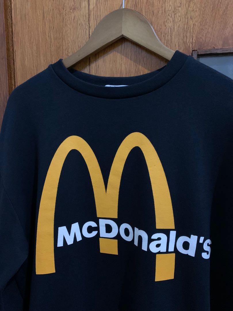 zara mcdonald s sweatshirt oversized bershka pull bear h m mango stradivarius uniqlo