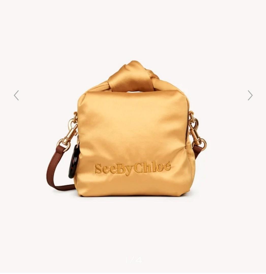 See by chloe gold bag discount