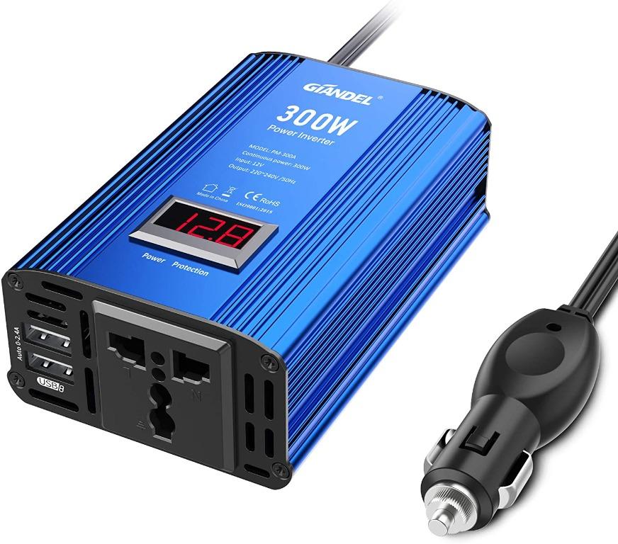 1500W/3000W Converter Power inverter DC 12V To AC 220V-240V Invertor 4 USB 6.8A 1500W/3000W Converter Power inverter DC 12V To AC 220V-240V Invertor 4 USB 6.8A