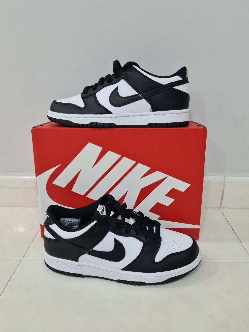 6Y Nike Dunk Low 'Panda' (GS), Men's Fashion, Footwear, Sneakers on