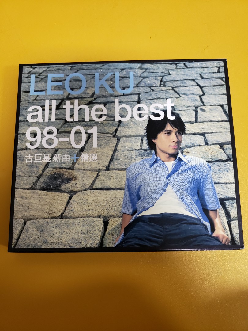95%new CD 古巨基LEO KU ALL THE BEST 98-01 新曲+精選2001版附