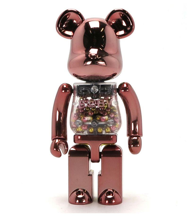 全新現貨200% 超合金Medicom Bearbrick 千秋My First Baby B@by Pink