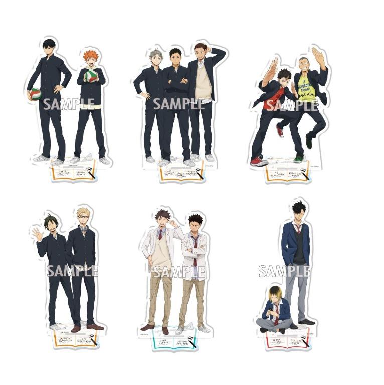 日版預訂 排球少年制服ver 壓克力立牌 預訂後22年3月中到貨 Aj260 預購 Carousell