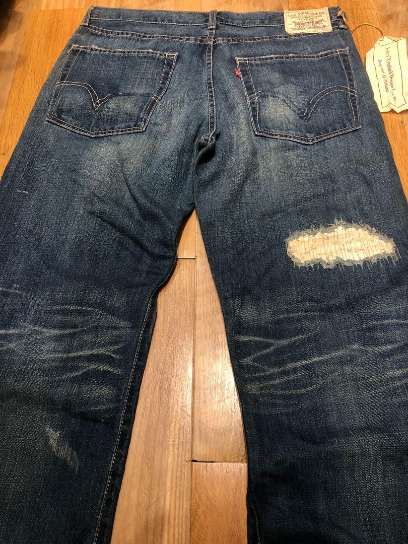 日本製🇯🇵🇯🇵🇯🇵 Levi's Crushed Denime Low-Rise ~ Inspired by