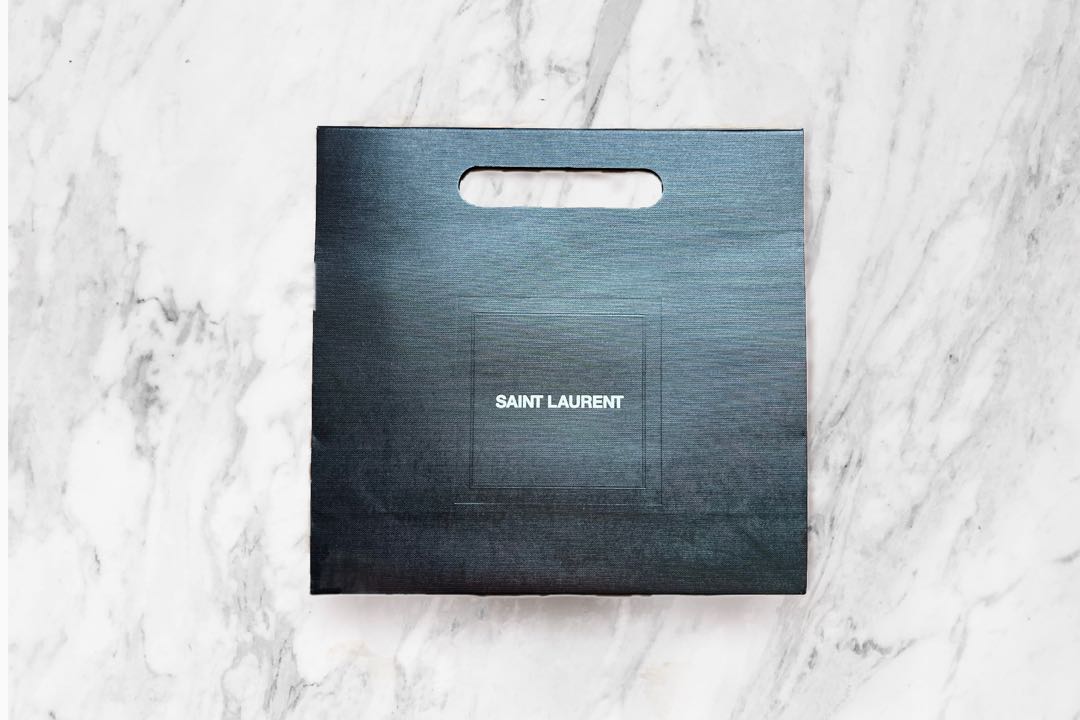 Yves saint laurent paper bag cheap