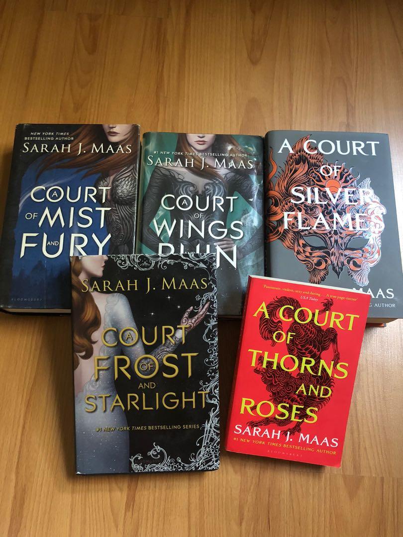 A Court Of Thorns And Roses Series By Sarah J Maas Hobbies Toys Books Magazines Fiction Non Fiction On Carousell