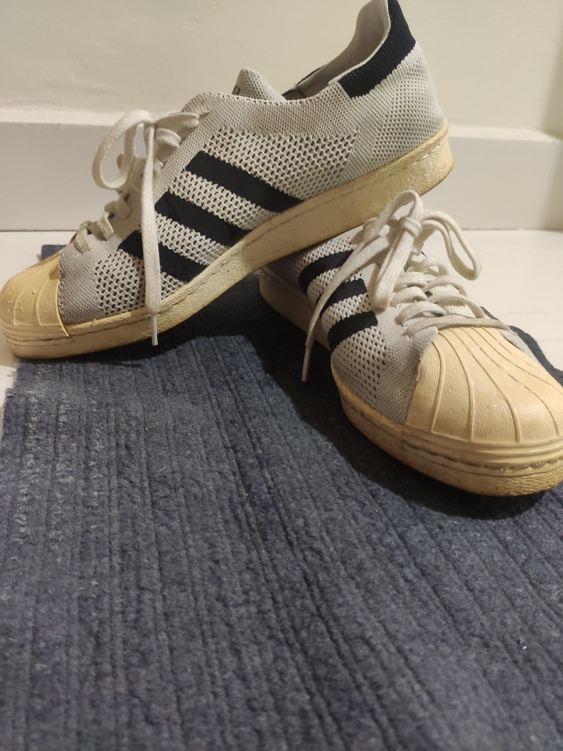 Superstar 80s primeknit kids for top sale