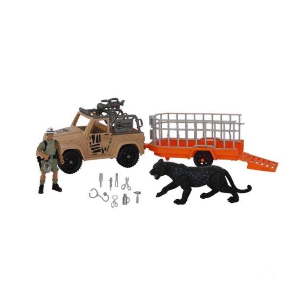 Animal Rescue Excursion Safari Playset, Hobbies & Toys, Toys