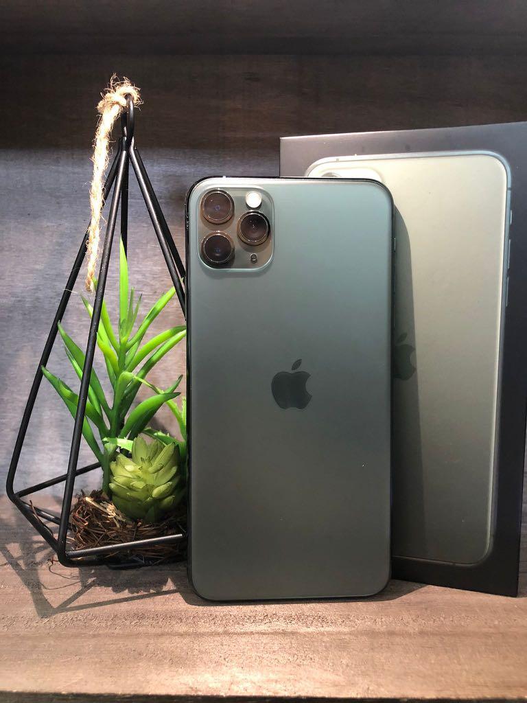 Apple Iphone 11 Pro Max 256gb Midnight Green Mobile Phones Gadgets Mobile Phones Iphone Iphone 11 Series On Carousell