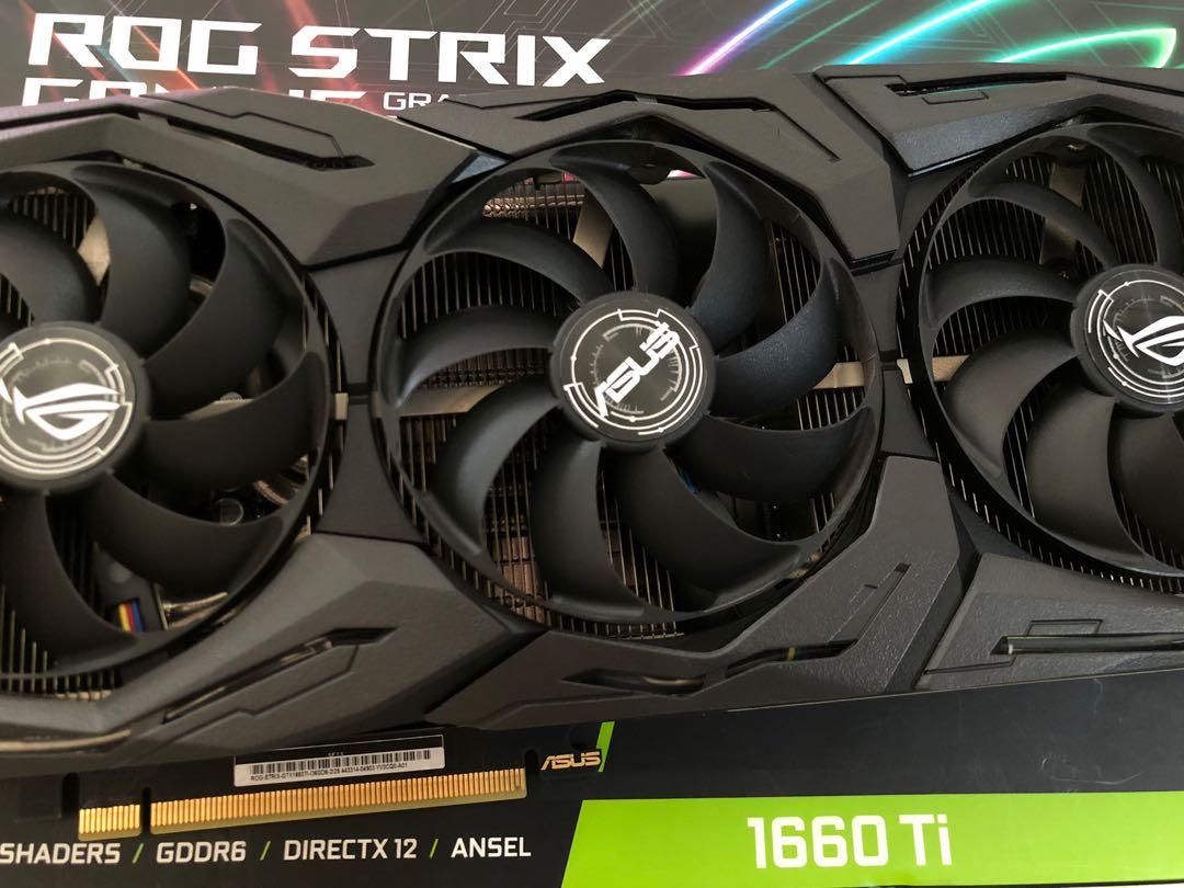 Asus rog strix geforce gtx 1660 ti advanced 6gb gddr6 outlet