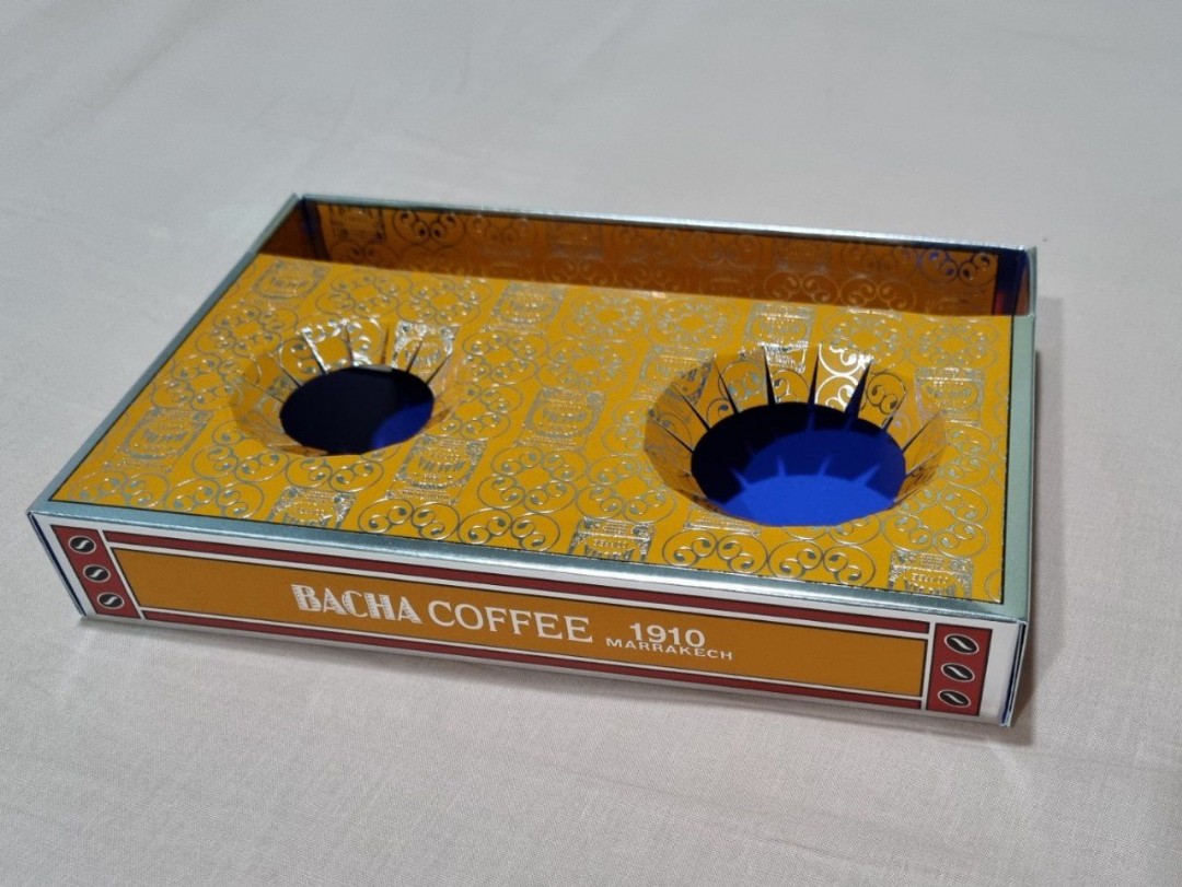 Bacha Coffee Holder Paper Tray, Hobbies & Toys, Memorabilia