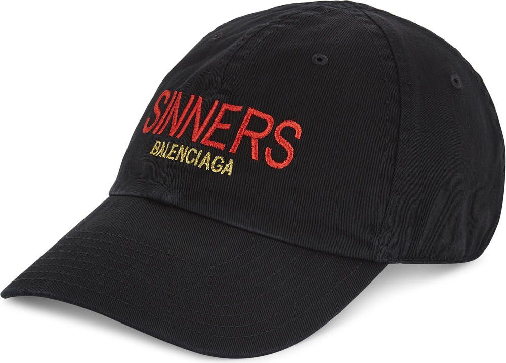 Balenciaga Sinners Cap NEW Men s Fashion Watches Accessories Caps Hats on Carousell