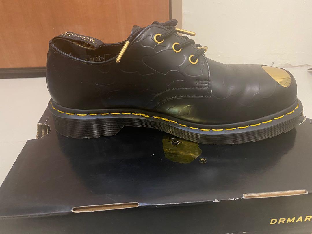 Bape dr shop martens gold toe