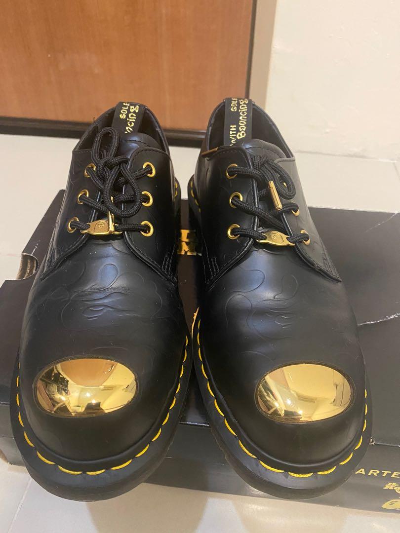Bape x Dr.Martens golden toe