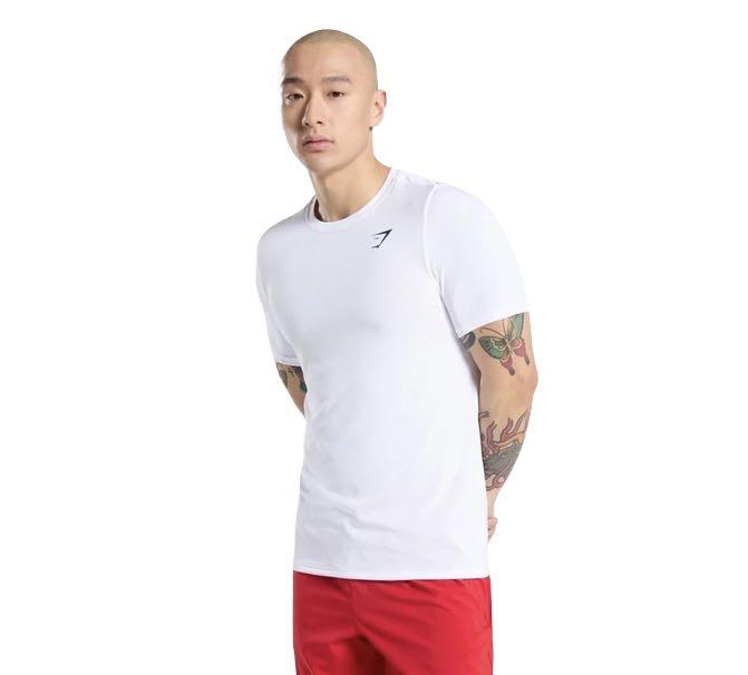 Gymshark Crest T-Shirt - White