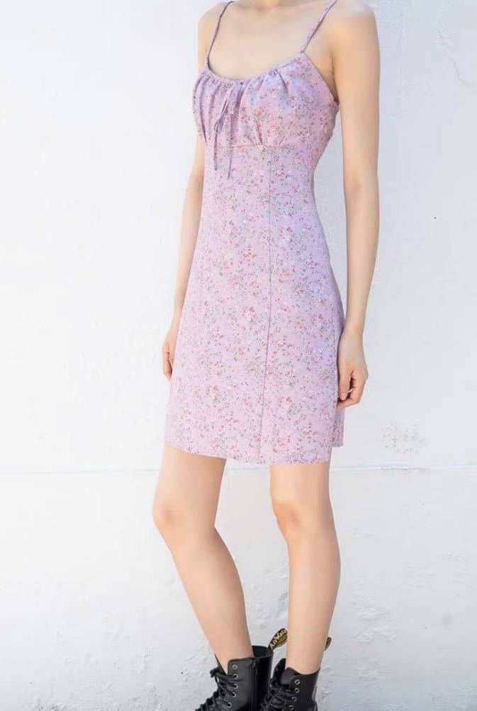 Brandy Melville Jennifer Dress Lilac Dupe