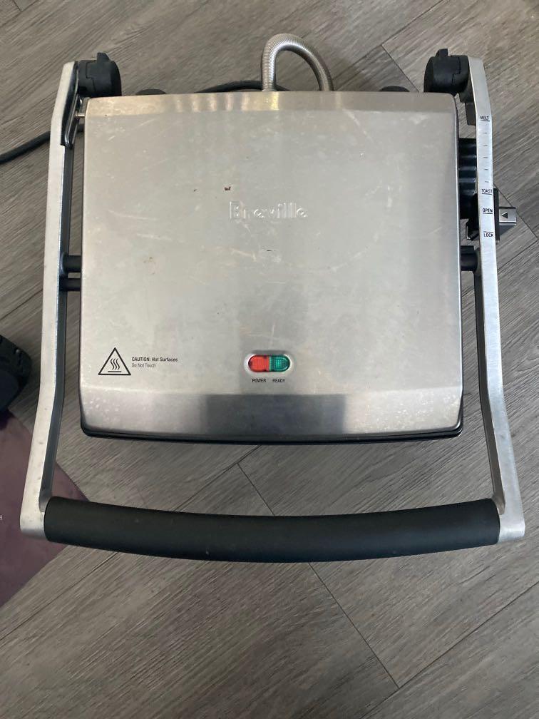 breville bsg540 toast and melt 4 slice sandwich press