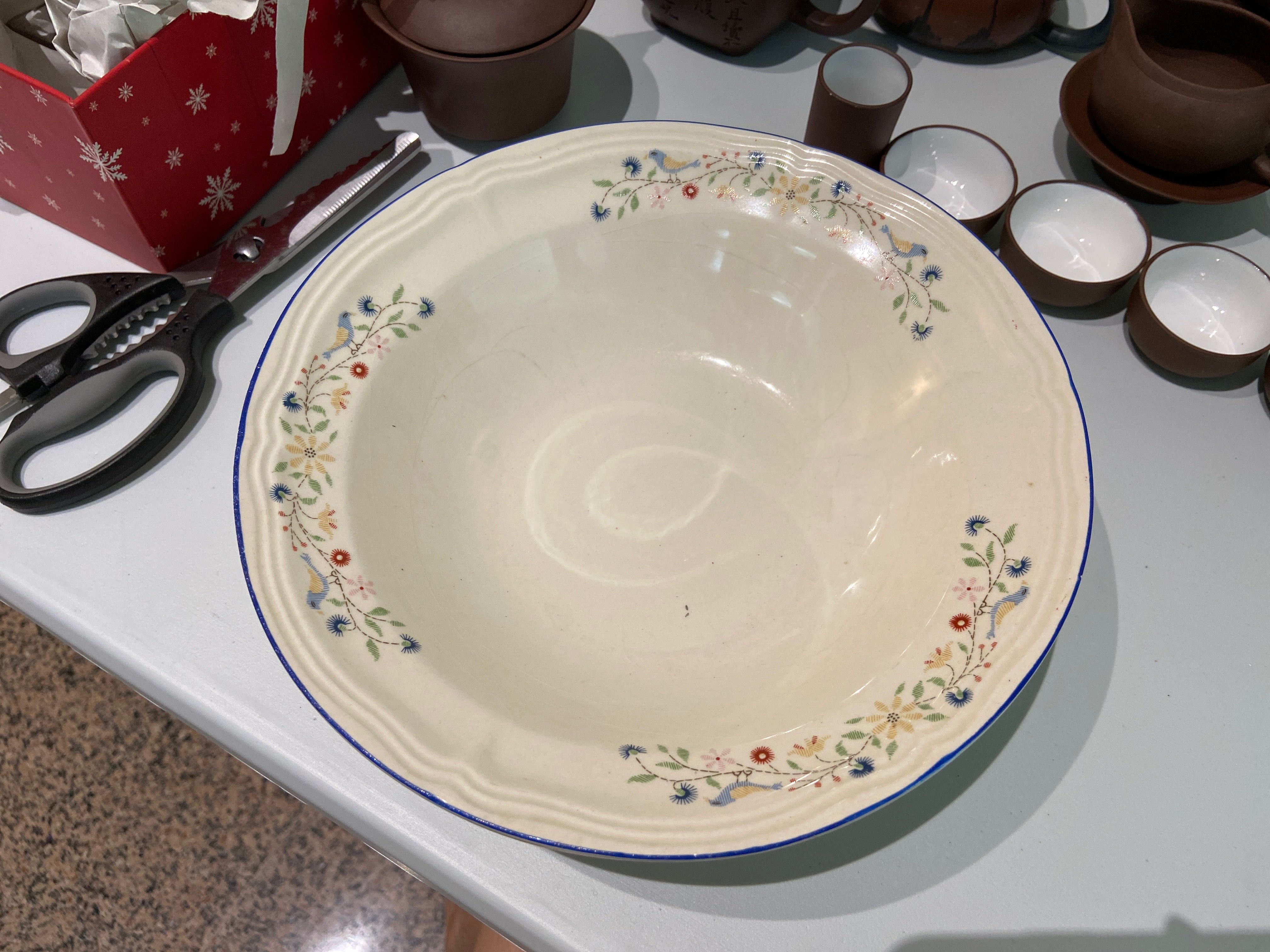 Brick Oven Stoneware Bowl x2, Furniture & Home Living, Kitchenware