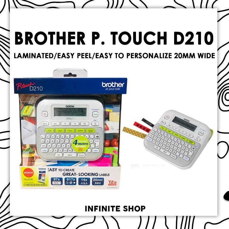 Brother P-Touch PT-D210 Label Maker Printer, Computers & Tech ...