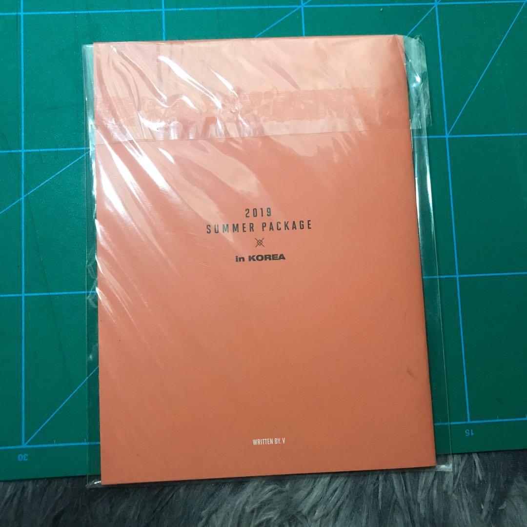 BTS SUMMER PACKAGE 2019 TAEHYUNG V DRAWING DIARY (Category: K-Wave Merchandise) located in Mandaue City. Submitted by bubbiese (Listing ID 1128510340, Image 2). Description: WTS LFB ONHAND PLEASE HELP RT BTS Summer Package 2019 Taehyung / V Drawing Diary - Php 850.00 + lsf - ONHAND next day shipment via ggx or sco - PAYO only pls - gcash / unionbank #./bubbieproofs for feedbacks.