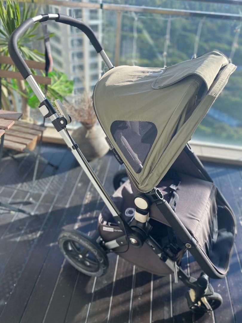 CHRISTMAS SALE Bugaboo Cameleon 3 Bassinet extra matching sunshade cup holder rain cover car seat adapter Babies Kids Going Out Strollers on Carousell