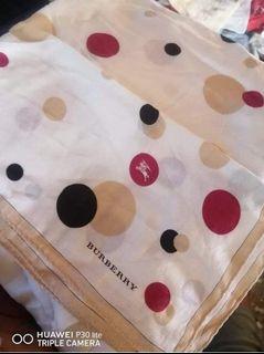 Burberry Dotted Large Handkerchief
