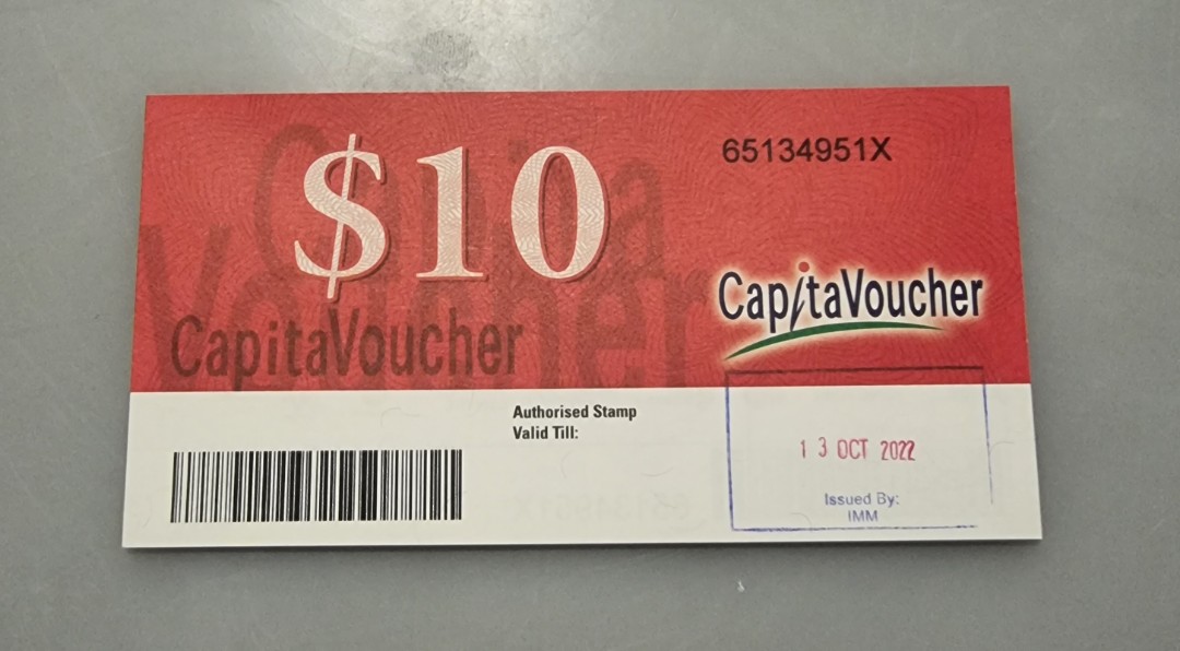 Capital Malls Vouchers, Tickets & Vouchers, Vouchers on Carousell