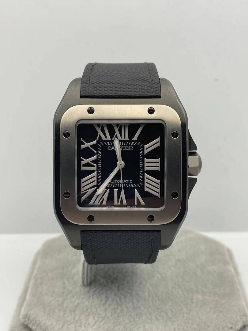 Cartier santos 100 pvd sale
