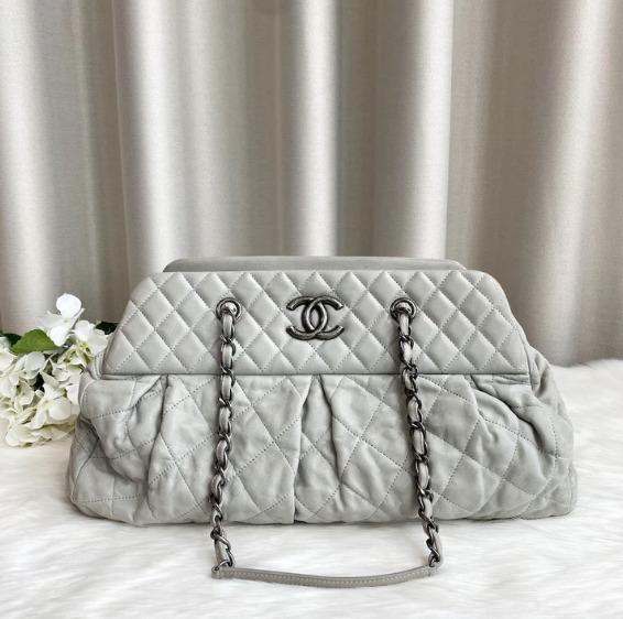 Chanel mini bowling bag, Luxury, Bags & Wallets on Carousell