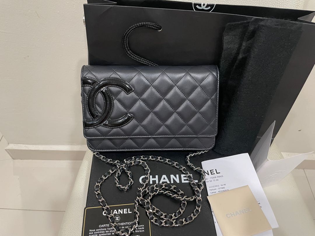 chanel cambon wallet on chain