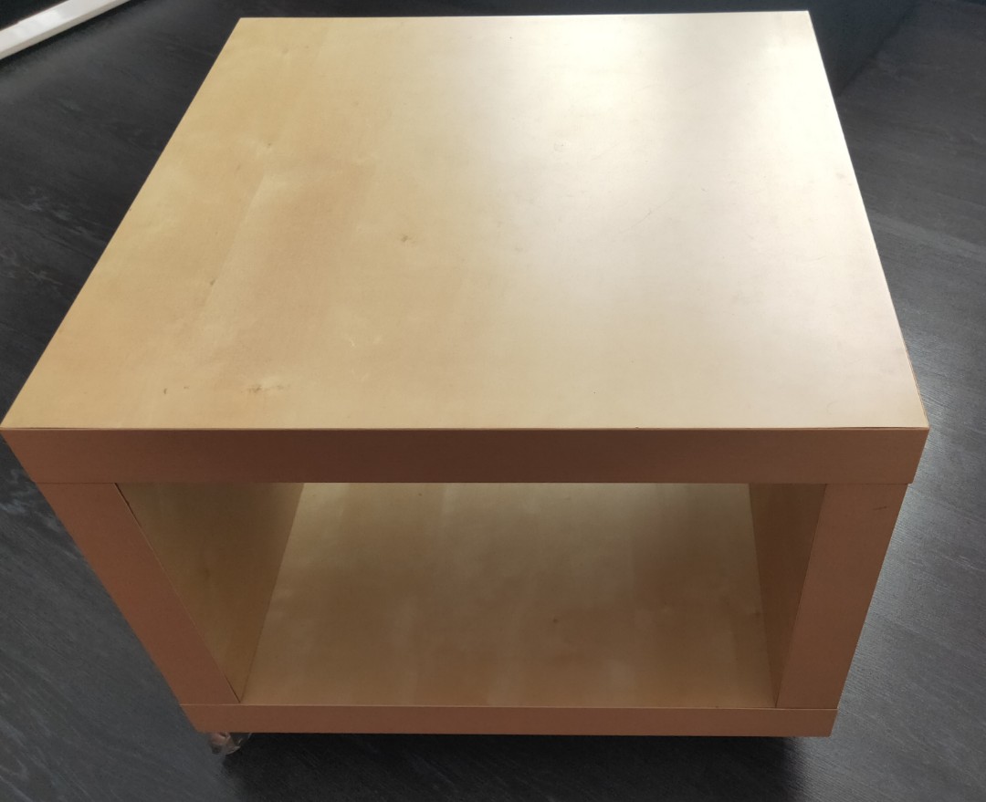 Coffee table with rollers, Furniture & Home Living, Furniture, Tables