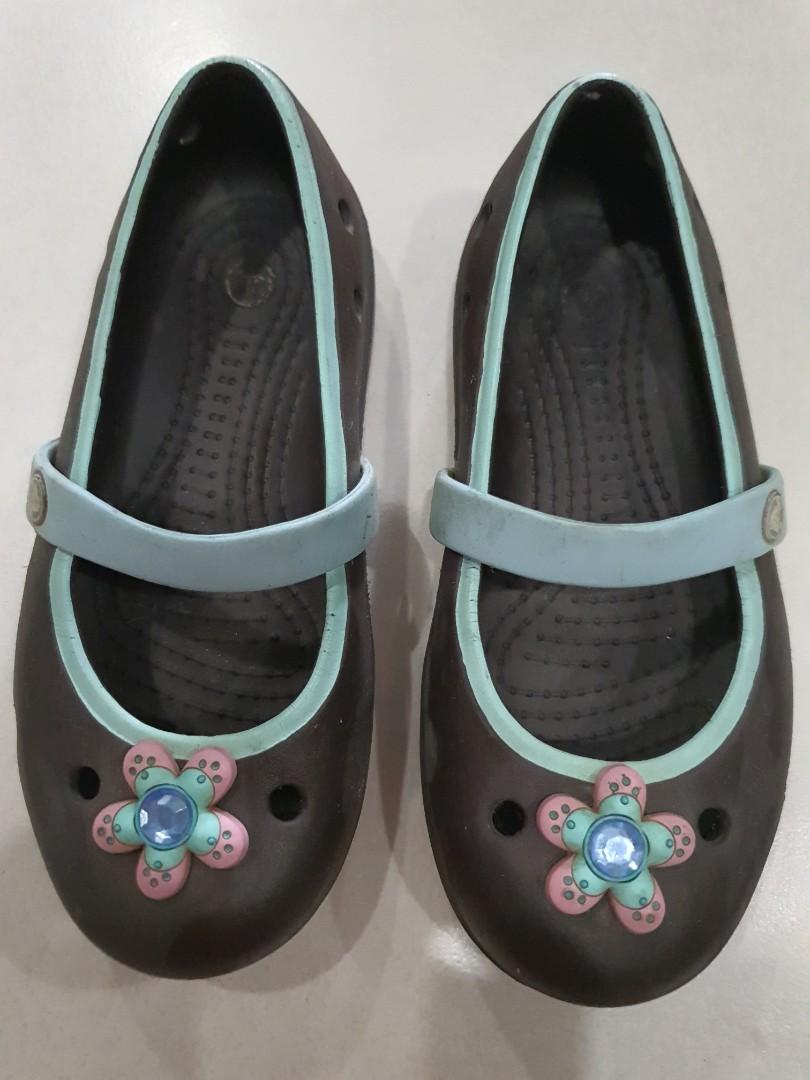 Crocs Keeley Embellished Flat Babies Kids Babies Kids Fashion on Carousell