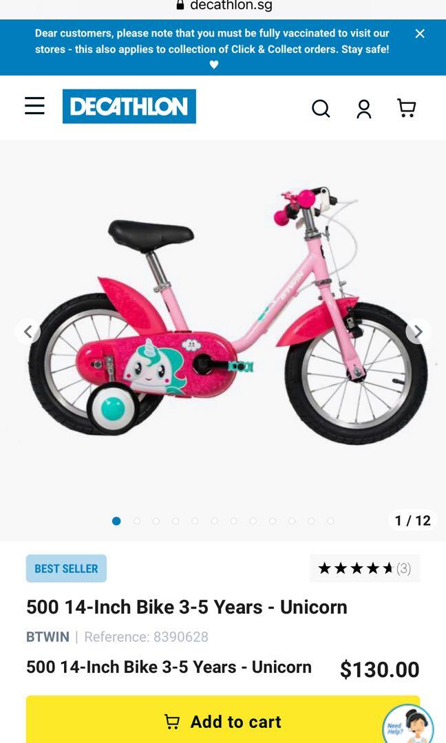Decathlon unicorn bike cheap