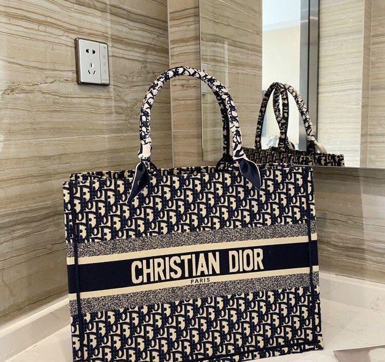Authentic Dior Book Tote Small, Luxury, Bags & Wallets on Carousell