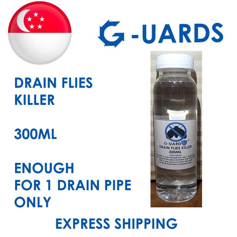Drain flies killer and trap GUARDS, Furniture & Home Living, Cleaning