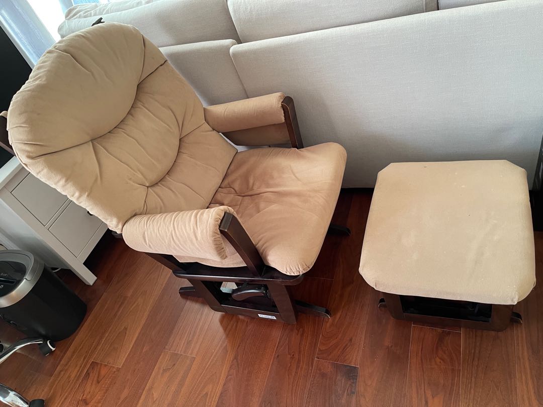 Dutailier glider sale nursing chair