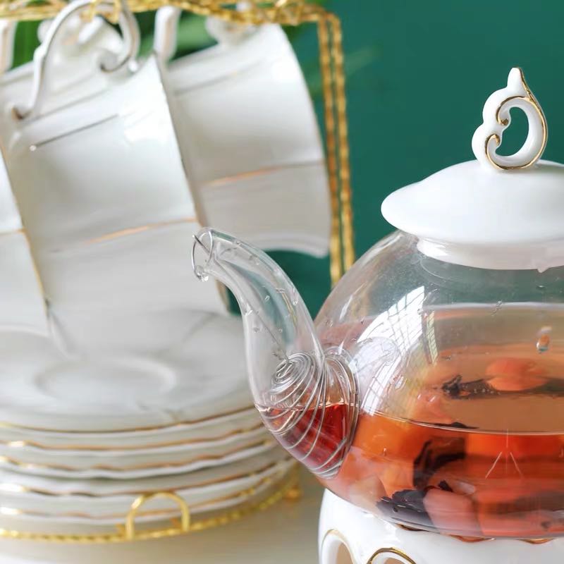 English Style Tea Set, Furniture & Home Living, Kitchenware & Tableware
