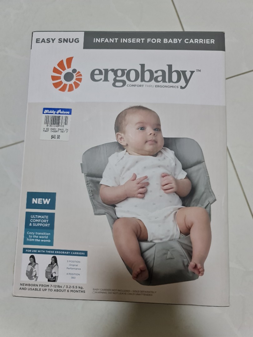 Ergobaby without infant insert top