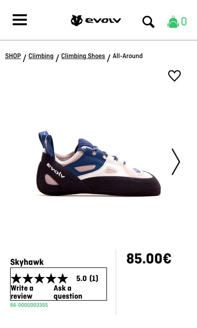 Evolv skyhawk climbing on sale shoes