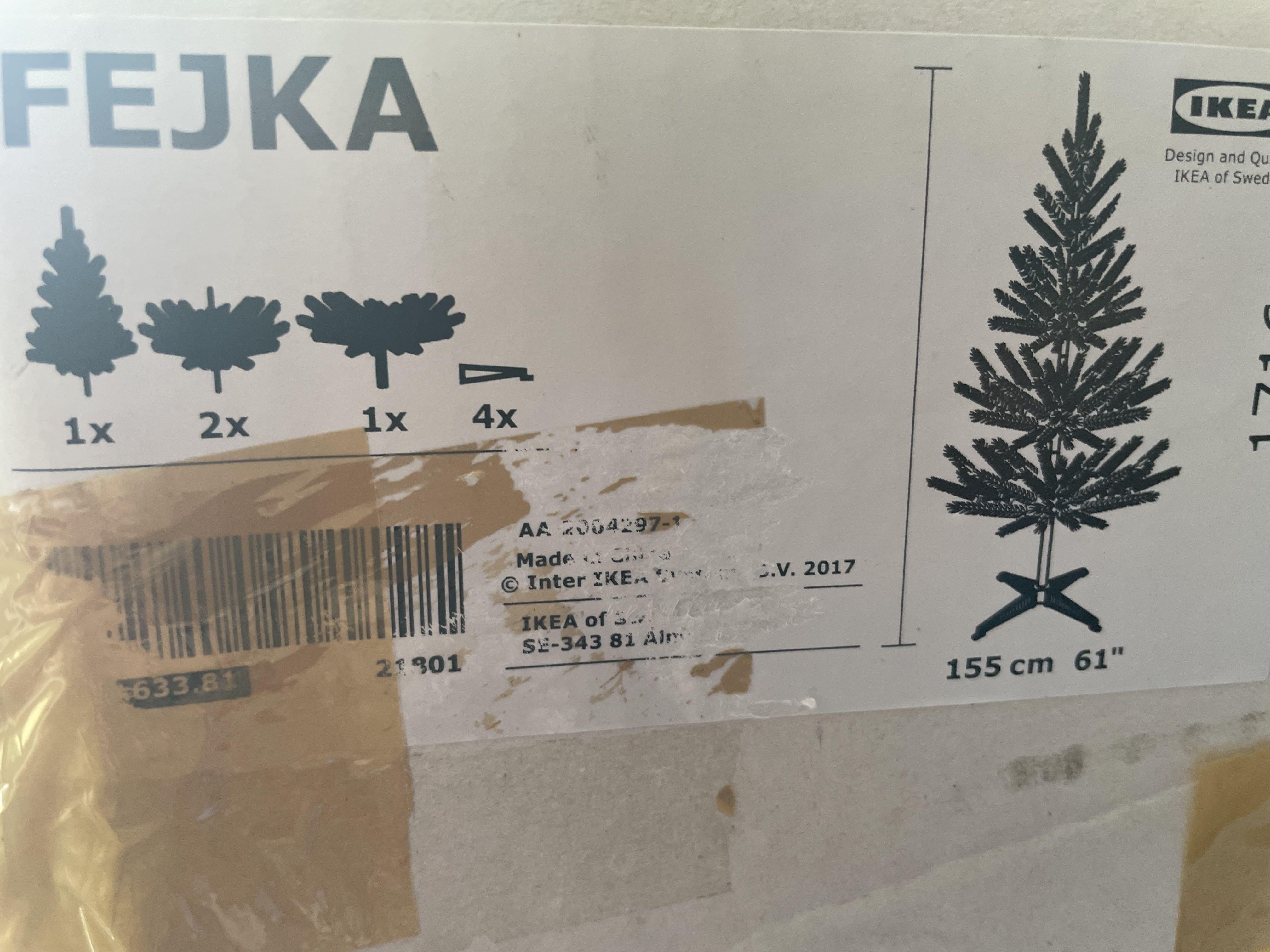 FEJKA Ikea Christmas Tree, Furniture & Home Living, Home Decor, Other