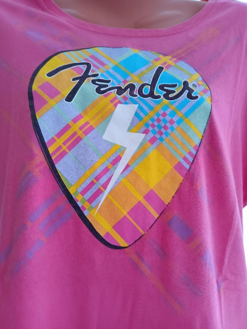Fender US Brand Shirt (Category: Shirts) located in Pasig City. Submitted by smcmj_preloved (Listing ID 1128570106, Image 1). Description: Original Fender US Brand Pink Printed Shirt. XL, US RFS: Decluttering please take. note: this is pre-owned. expect signs of usage NO RETURN NO EXCHANGE OF ITEMS MOP: Gcash only.