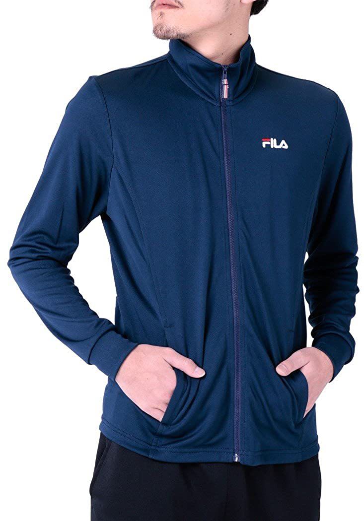 Fila Track Jacket / Blue, Men's Fashion, Coats, Jackets and Outerwear ...