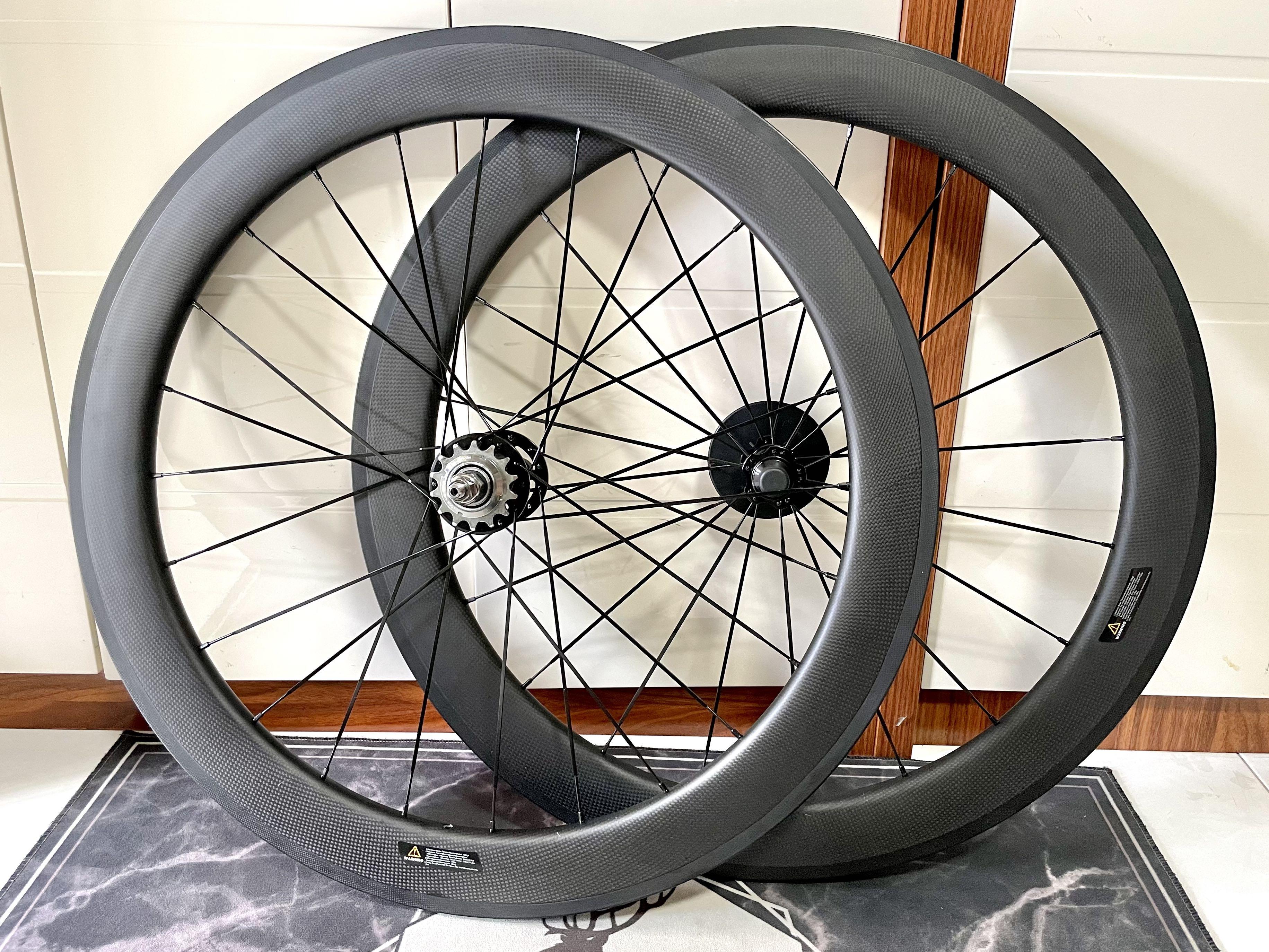 Carbon fiber hotsell track wheelset