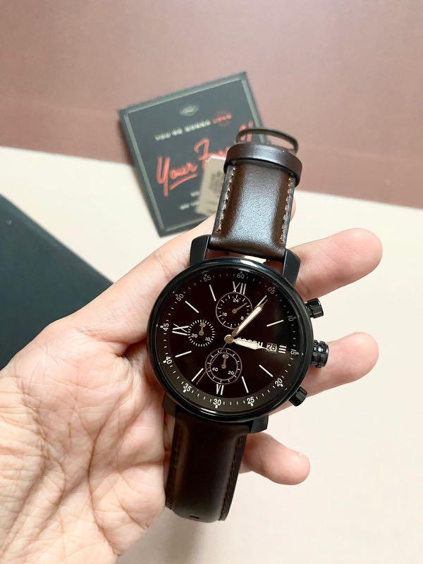 Fossil BQ2459 Authentic💯, Fesyen Pria 
