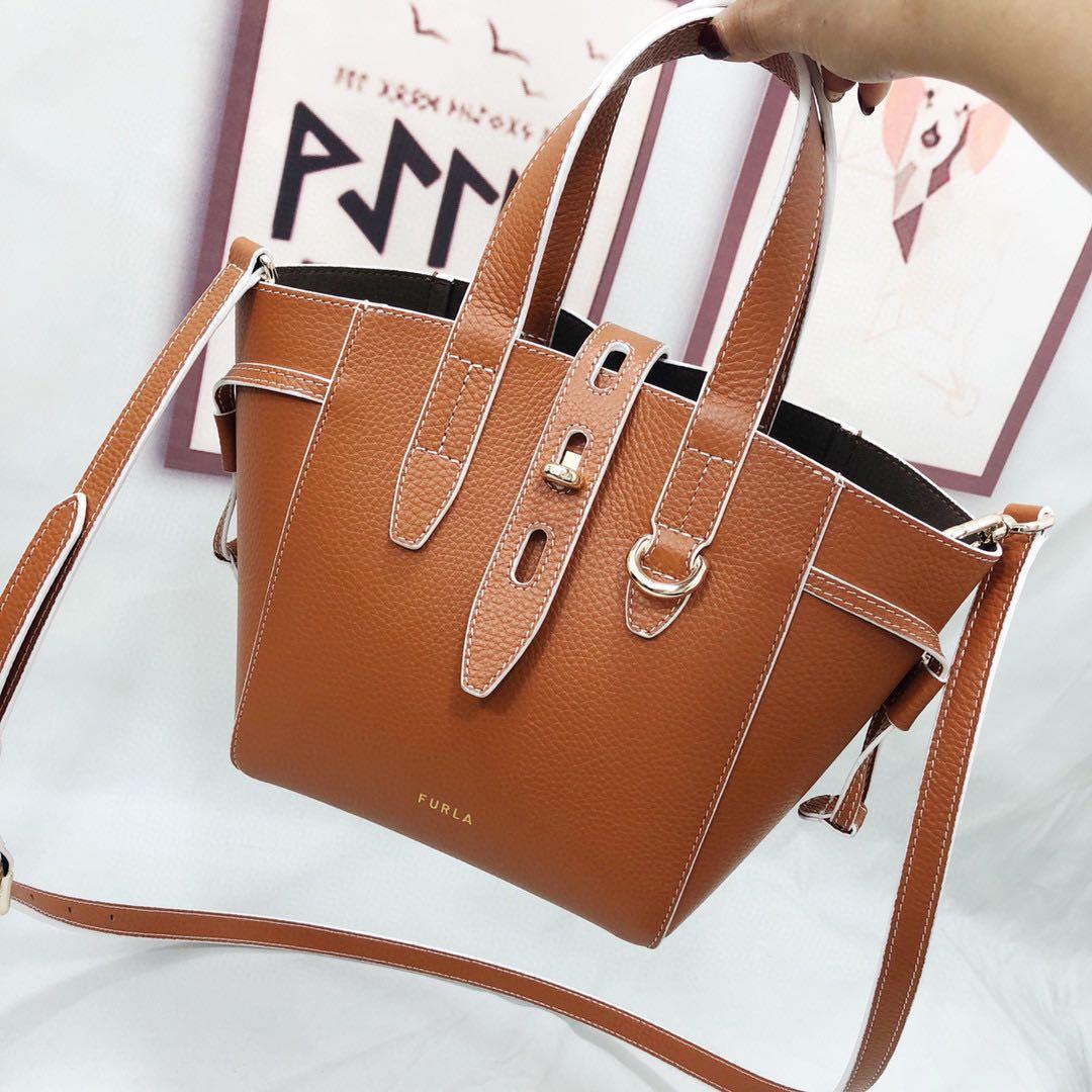 Furla Net Bucket Bag New Arrival, Women's Fashion, Bags Wallets