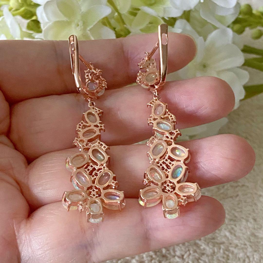 SOLD Genuine fire opal earrings Women s Fashion Jewelry
