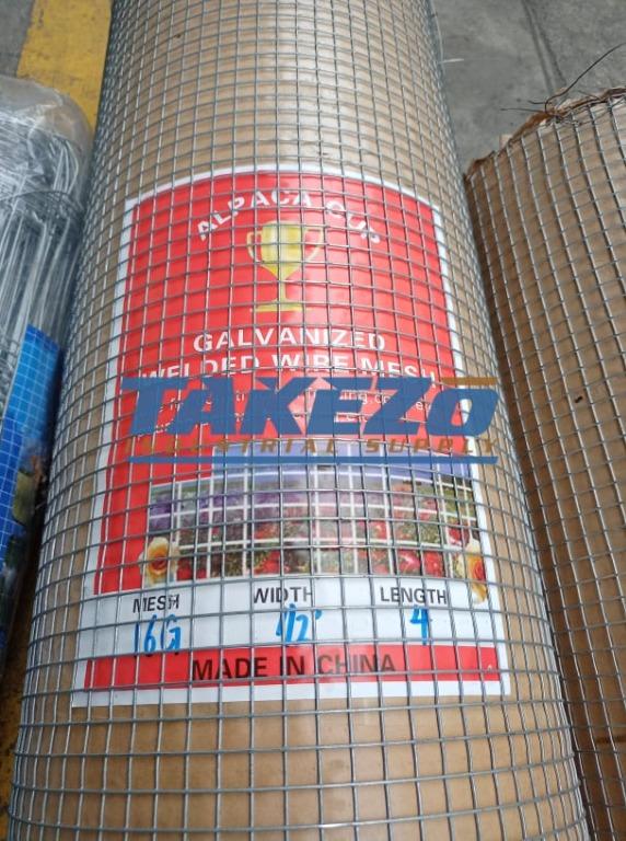 Gi Welded Wire Mesh Specs 1 2 X 1 2 X 4ft X 22m Gauge 16 Commercial Industrial Industrial Equipment On Carousell