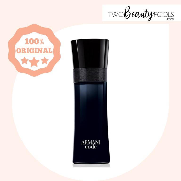 GIORGIO ARMANI CODE EDT FOR MEN 125ml Brand New 100 Authentic